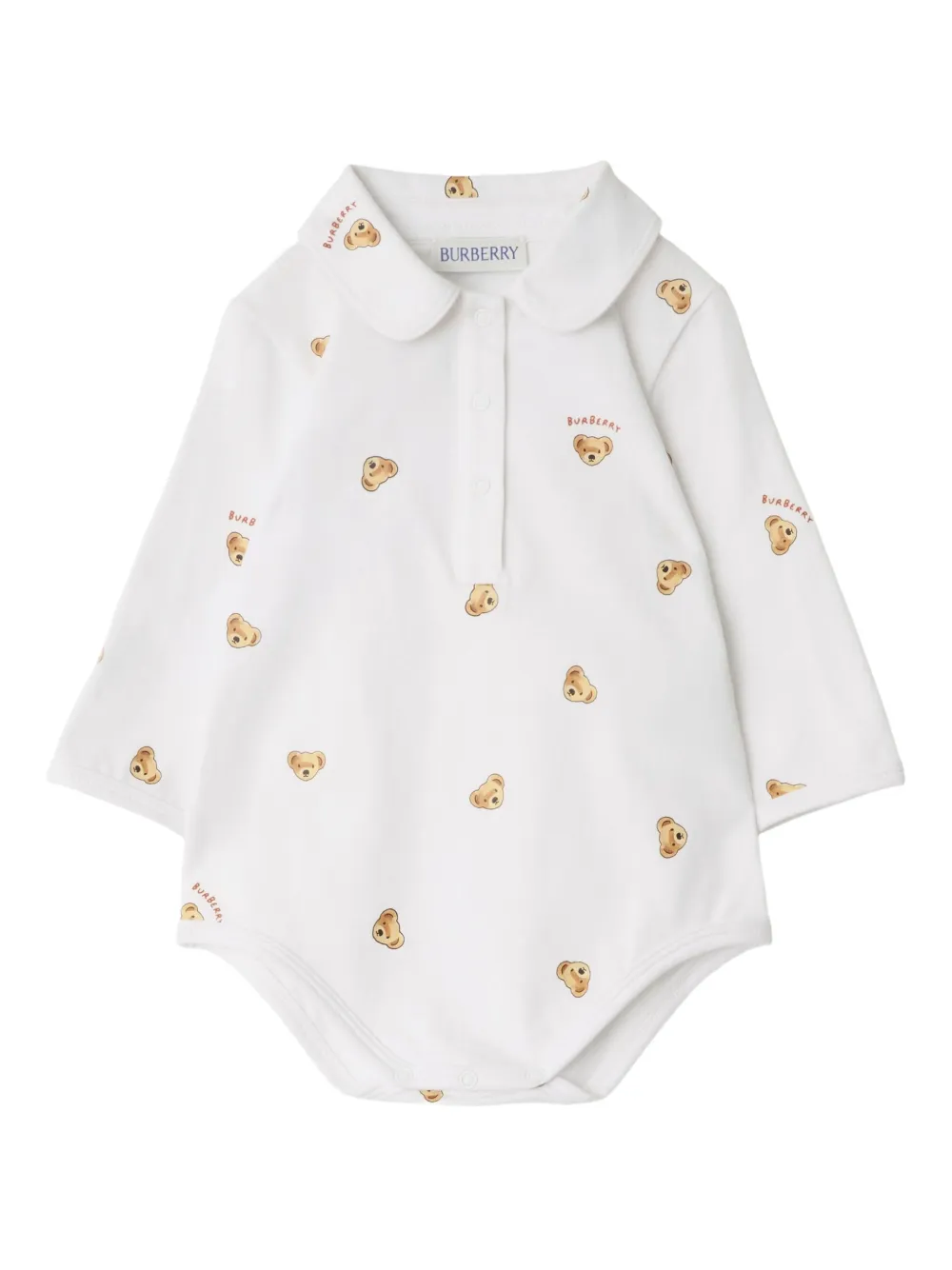 Shop Burberry Thomas Bear Two-piece Set