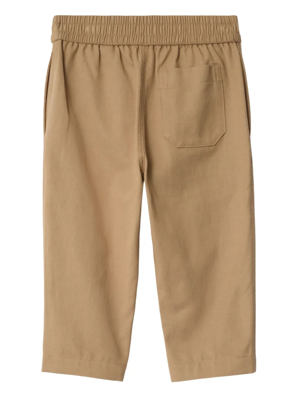 Burberry Kids Broek met logo Beige