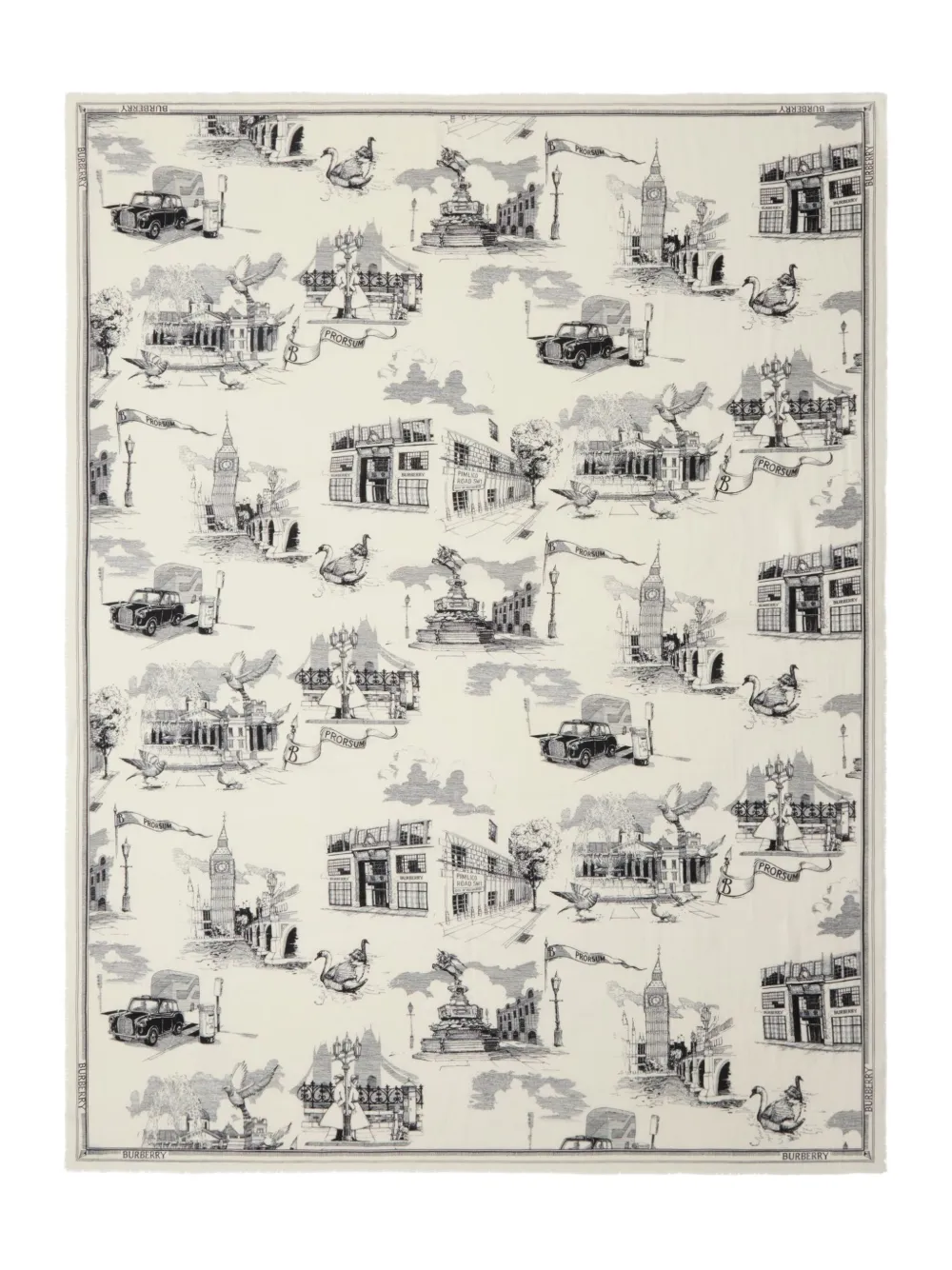 Burberry London Landmarks scarf | Men | Image 2