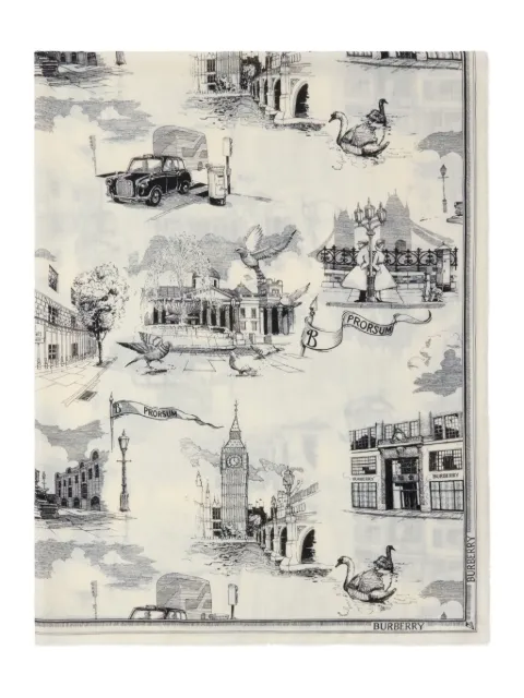 Burberry وشاح 'لندن ميستارز'