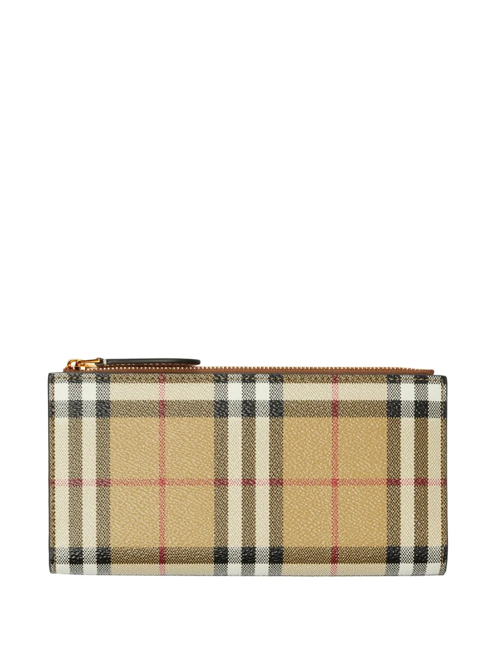Burberry checked wallet - Beige