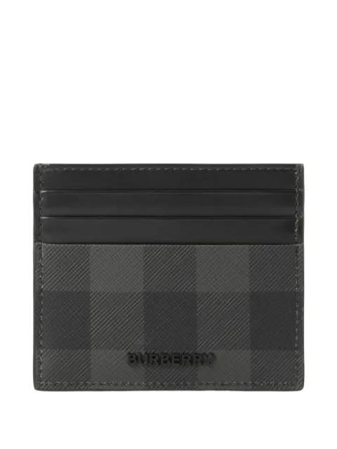 Burberry check-print cardholder