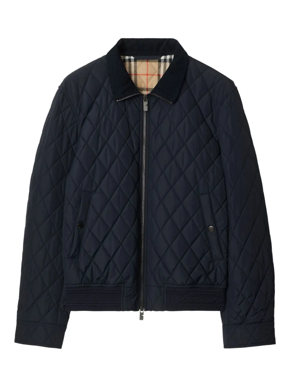 Burberry Quilted Bomber Jacket