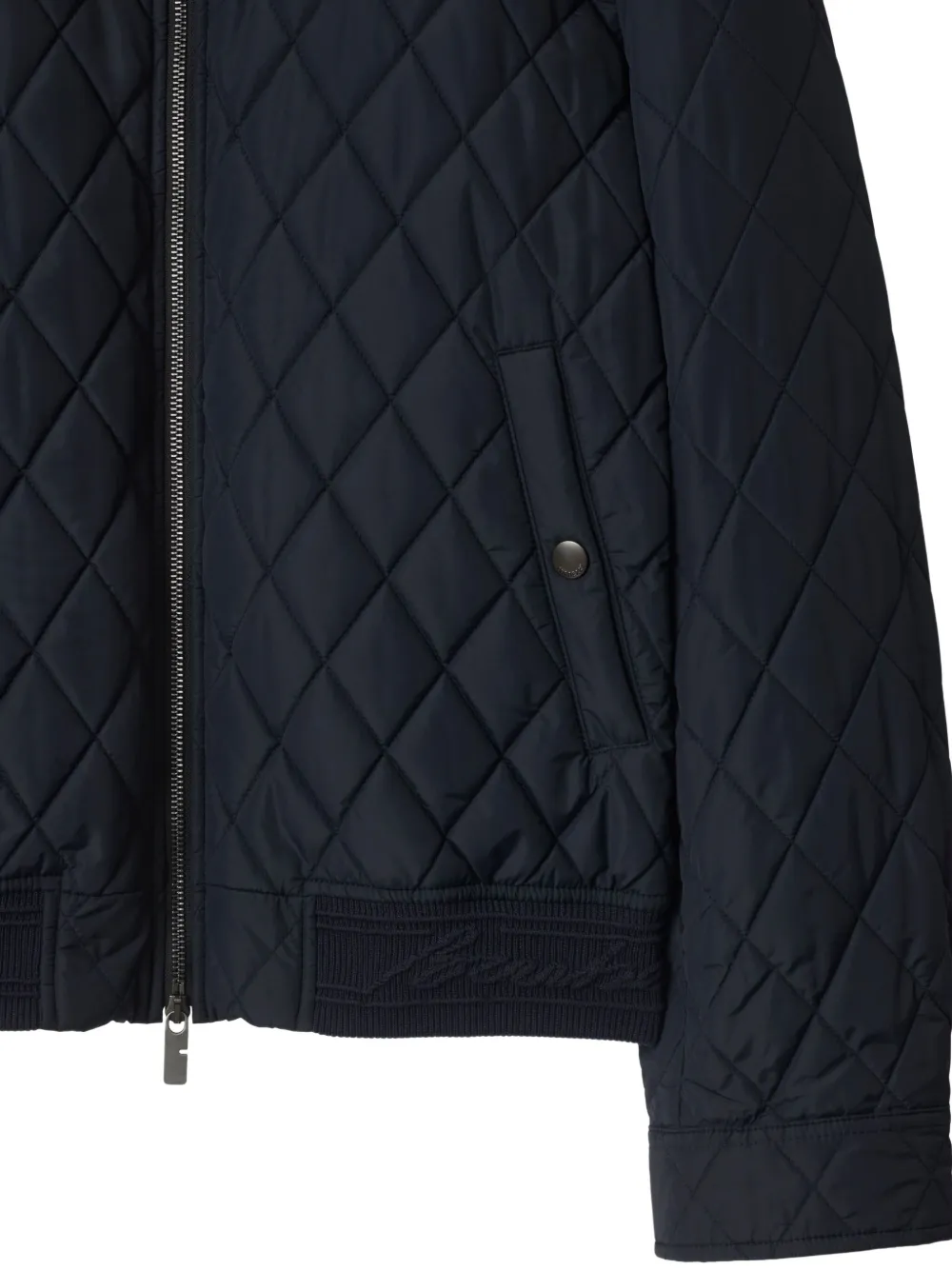 Burberry Gewatteerd bomberjack Blauw