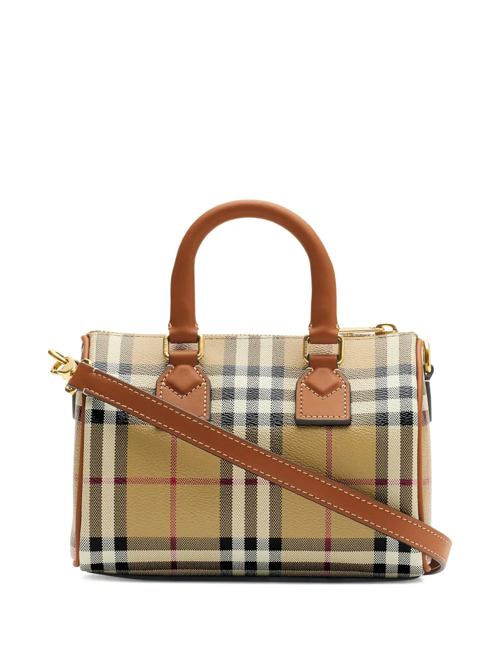 Burberry tote con motivo de cuadros | Image 2