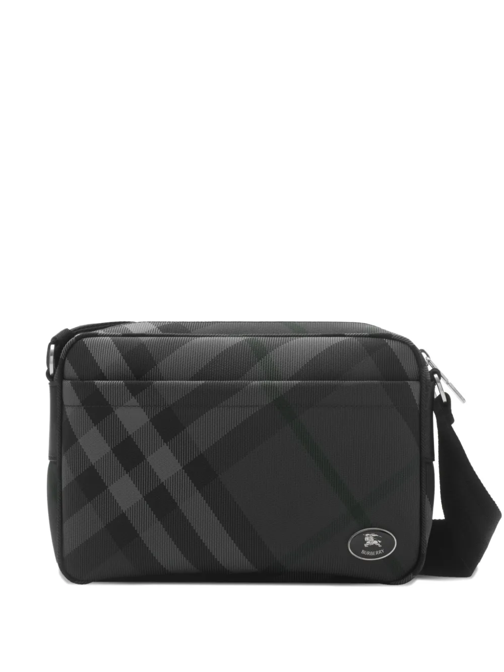 Burberry Checked Messenger Bag