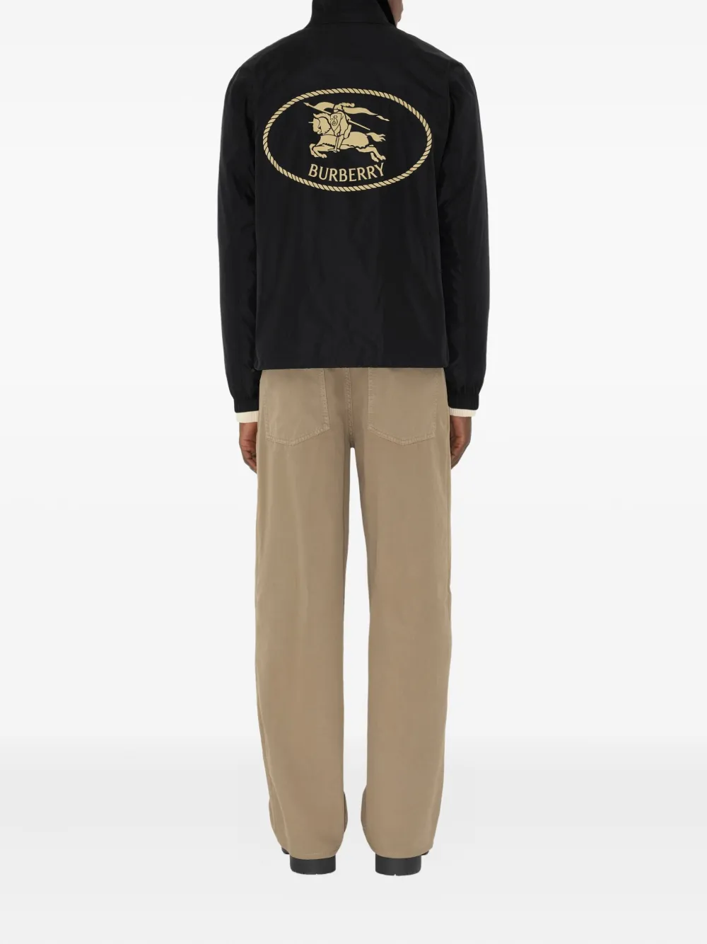 Burberry Jack met print Zwart