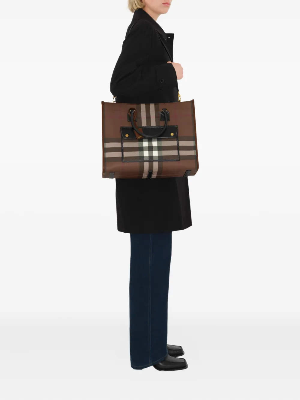 Burberry Freya shopper Bruin
