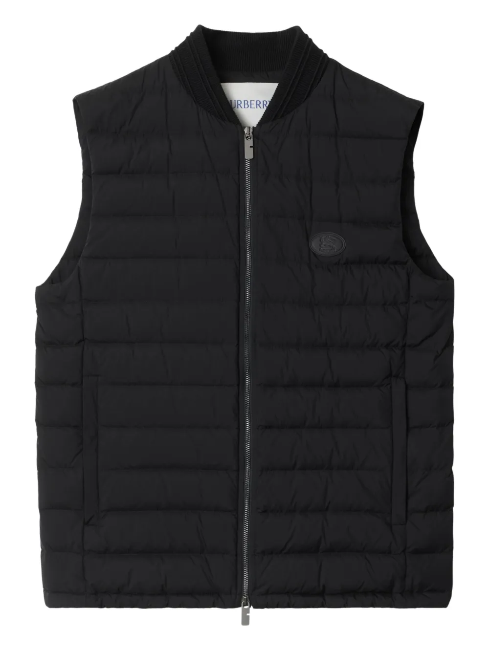 Burberry Gewatteerde bodywarmer Zwart