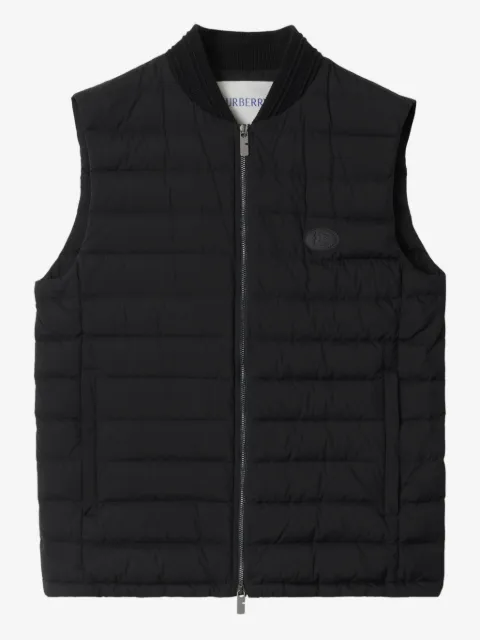 Burberry quiltad puffväst