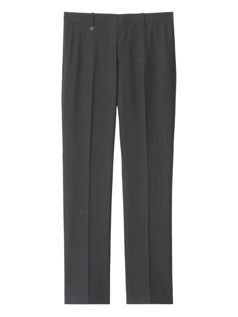 Burberry Wollen broek Grijs