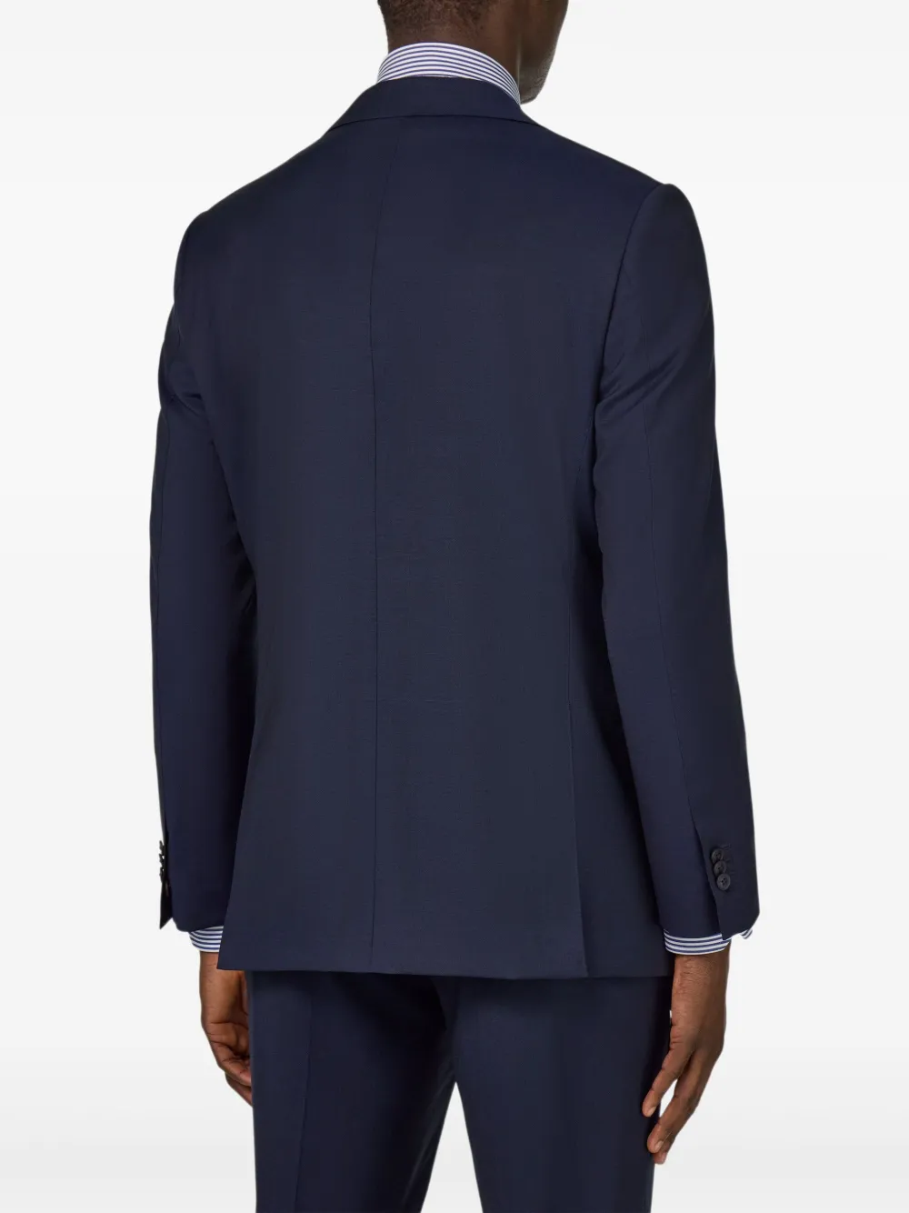 Boggi Milano Wollen pak Blauw
