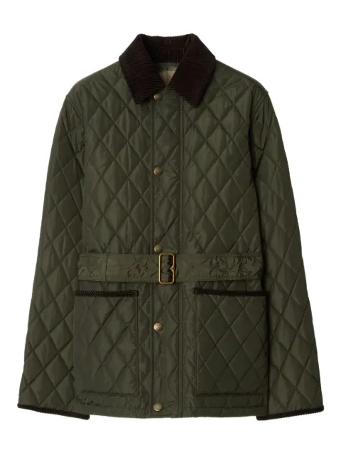 Burberry diamond-quilted jacket