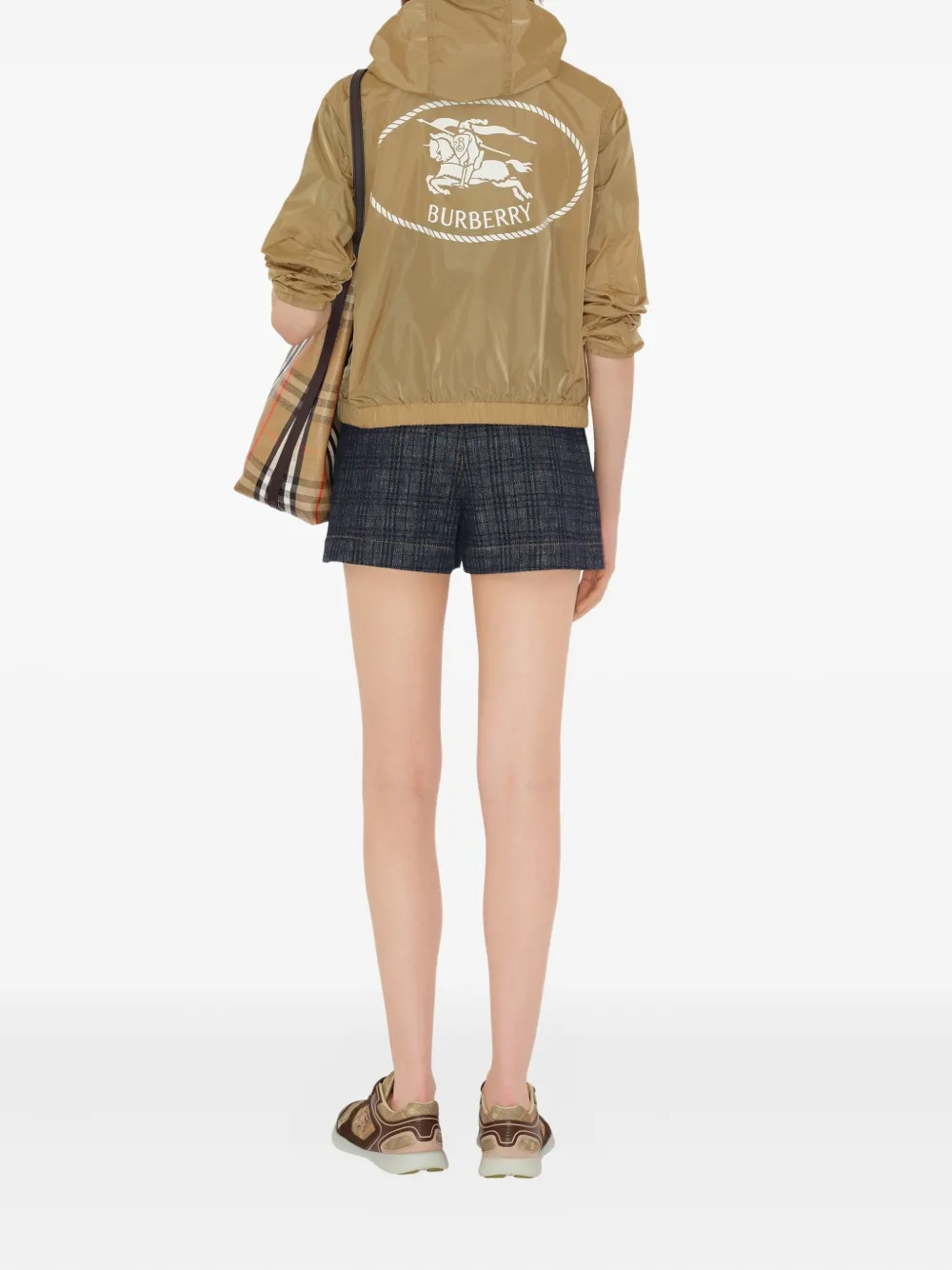 Burberry Jack met logoprint Beige