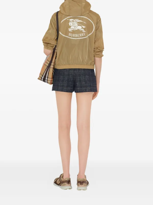 Burberry ロゴ ジャケット | ニュートラル | FARFETCH JP