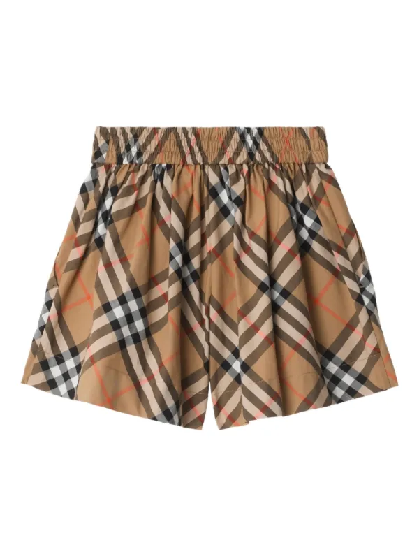 BURBERRY ヴィンテージチェック ショートパンツ Burberry Kids ヴィンテージチェック ショートパンツ | ニュートラル