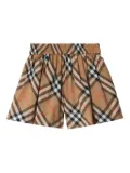 Burberry Kids Vintage Check shorts - Neutrals