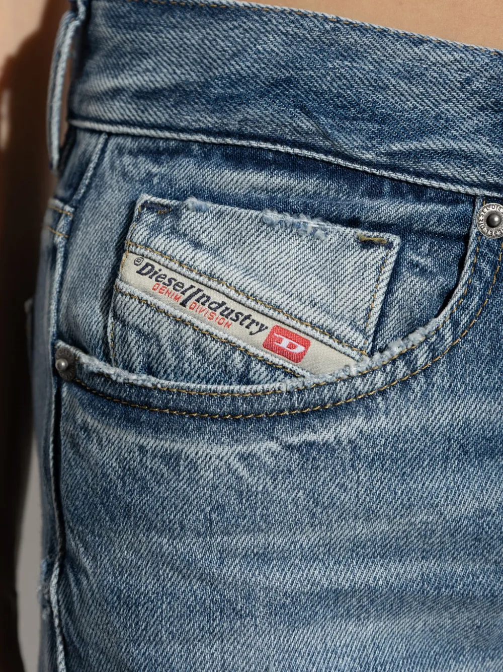 Diesel 1978 D-Akemi jeans Blauw