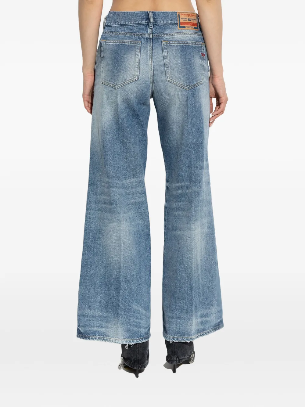 Diesel 1978 D-Akemi jeans Blauw