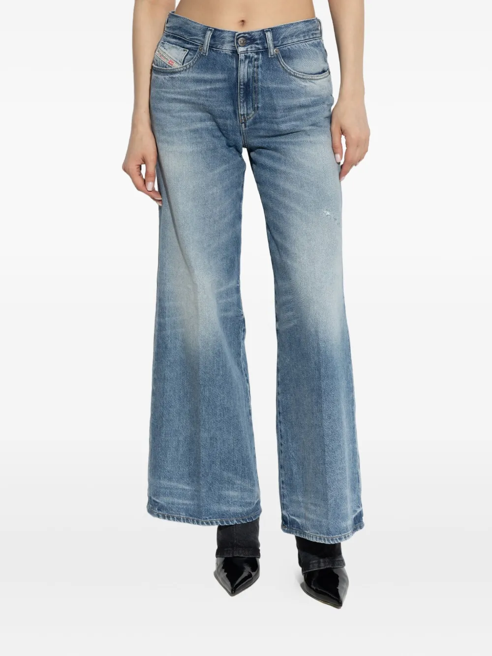 Diesel 1978 D-Akemi jeans Blauw