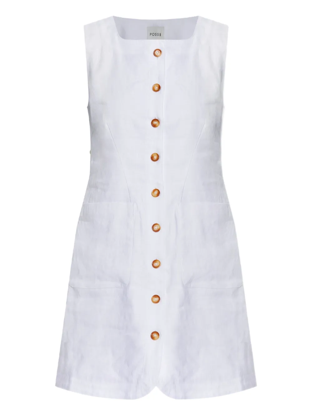 POSSE LINEN MINI DRESS 