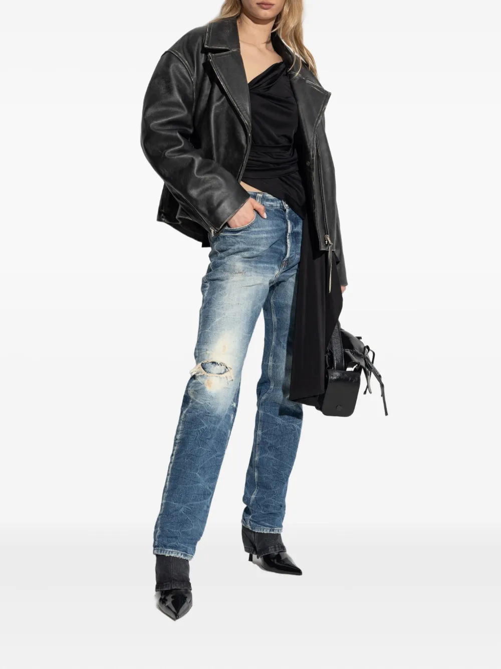 Diesel 1988 D-Ark tapered jeans - Blauw