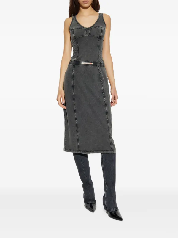 [Diesel] ディーゼル ドレス Dress 送料関税込み D-ABANAZIP（WOMEN）: ニットドレス｜ディーゼル（DIESEL）公式