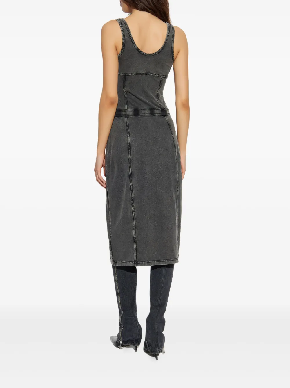Diesel D-INNY jurk Zwart