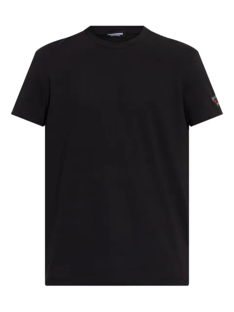 DSQUARED2 logo-embroidered T-shirt
