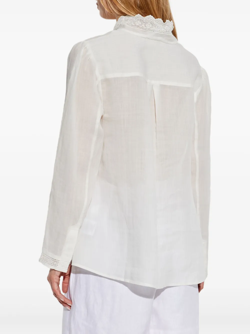 POSSE LACE-DETAILING SHIRT 