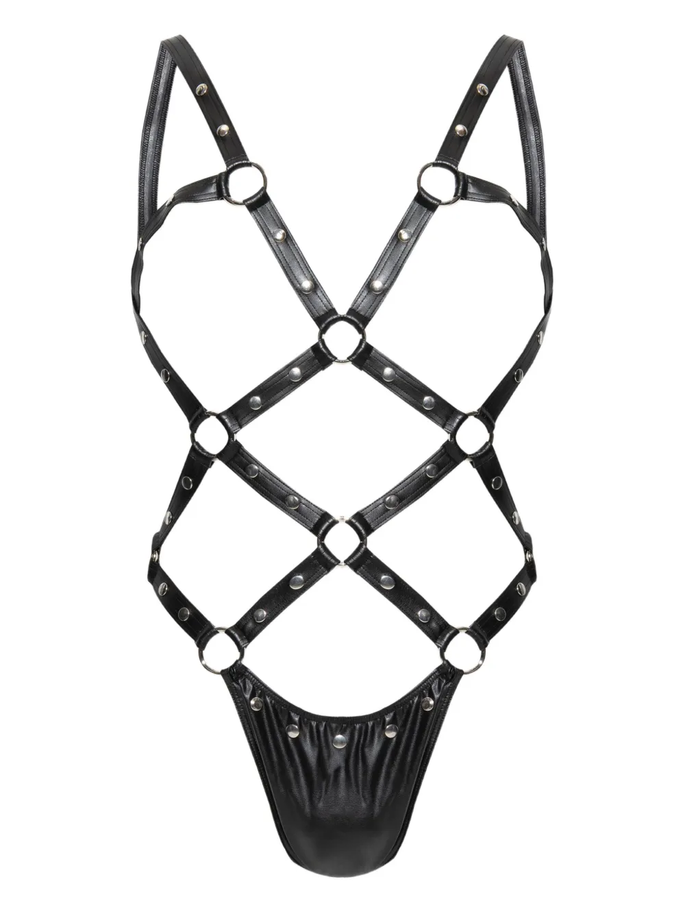 DSQUARED2 Leren slip Zwart