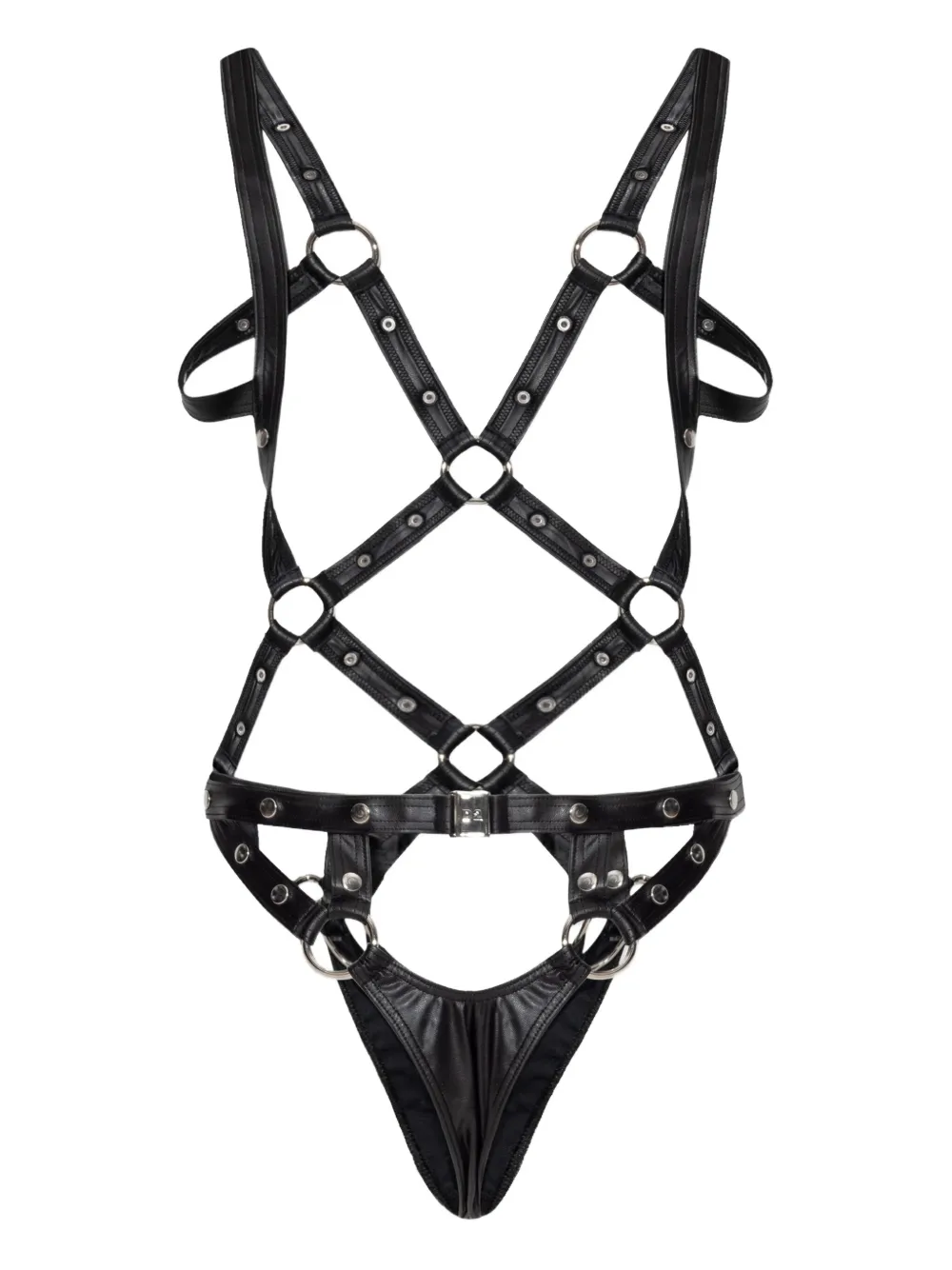 DSQUARED2 Leren slip Zwart