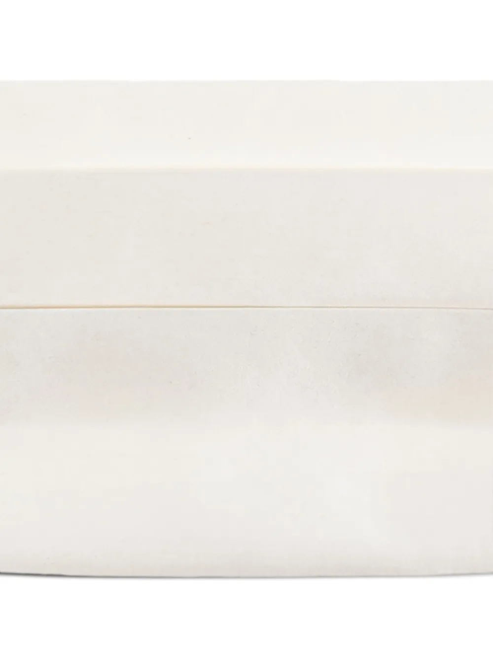 Giorgio Armani Geplooide cummerbund Wit
