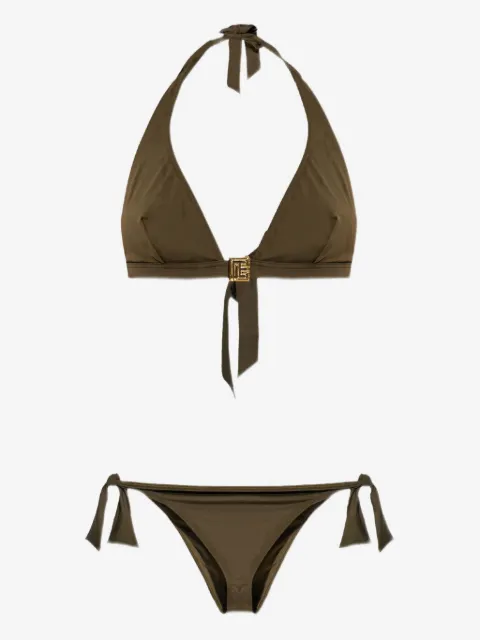 Balmain triangle bikini set