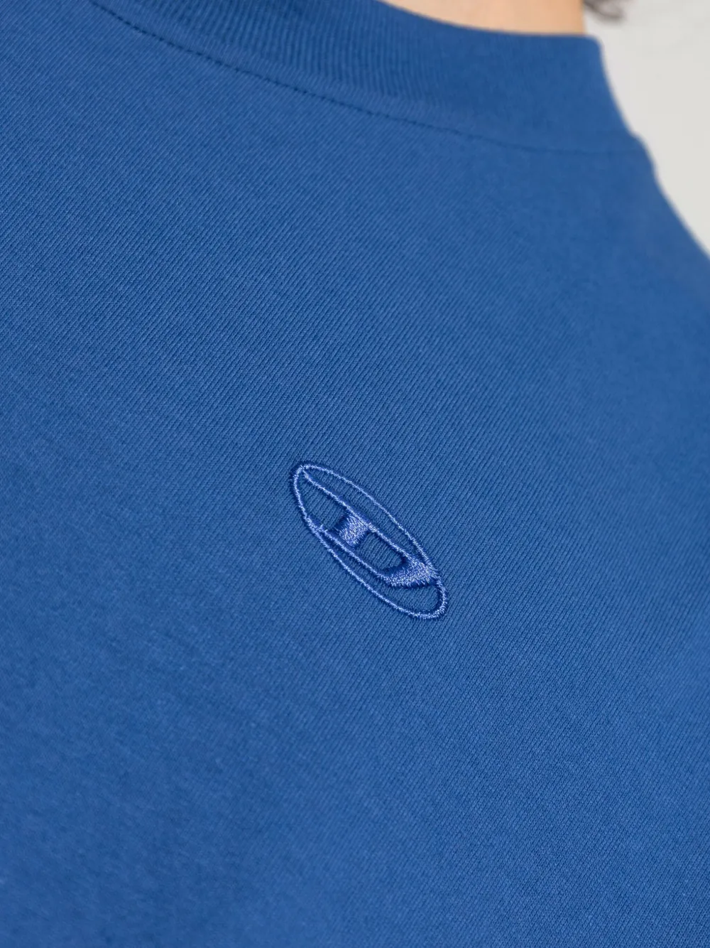 Diesel T-shirt met print Blauw