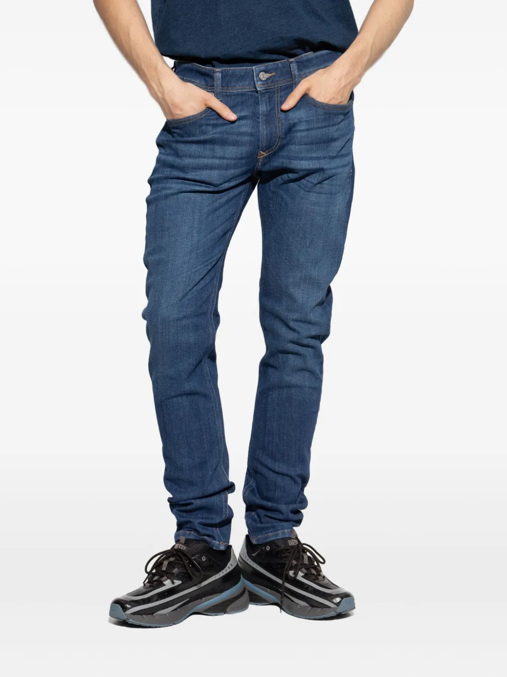 Diesel 1979 Sleenker jeans Blauw