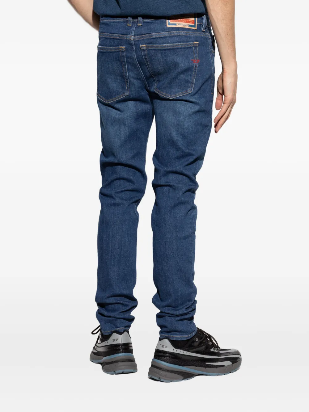 Diesel 1979 Sleenker jeans Blauw