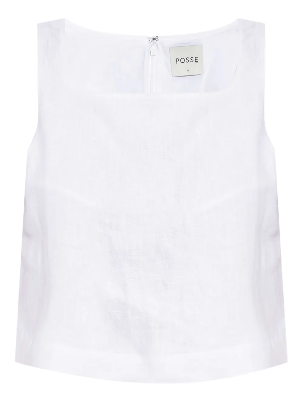 Posse linen top | blanco | Image 1