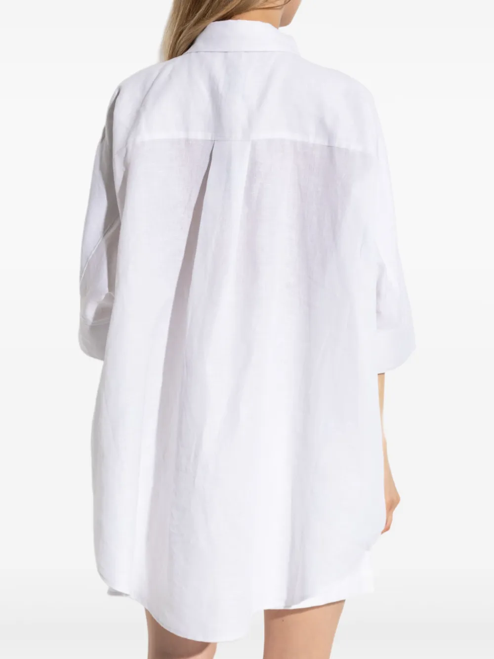 Posse Button-down blouse Wit
