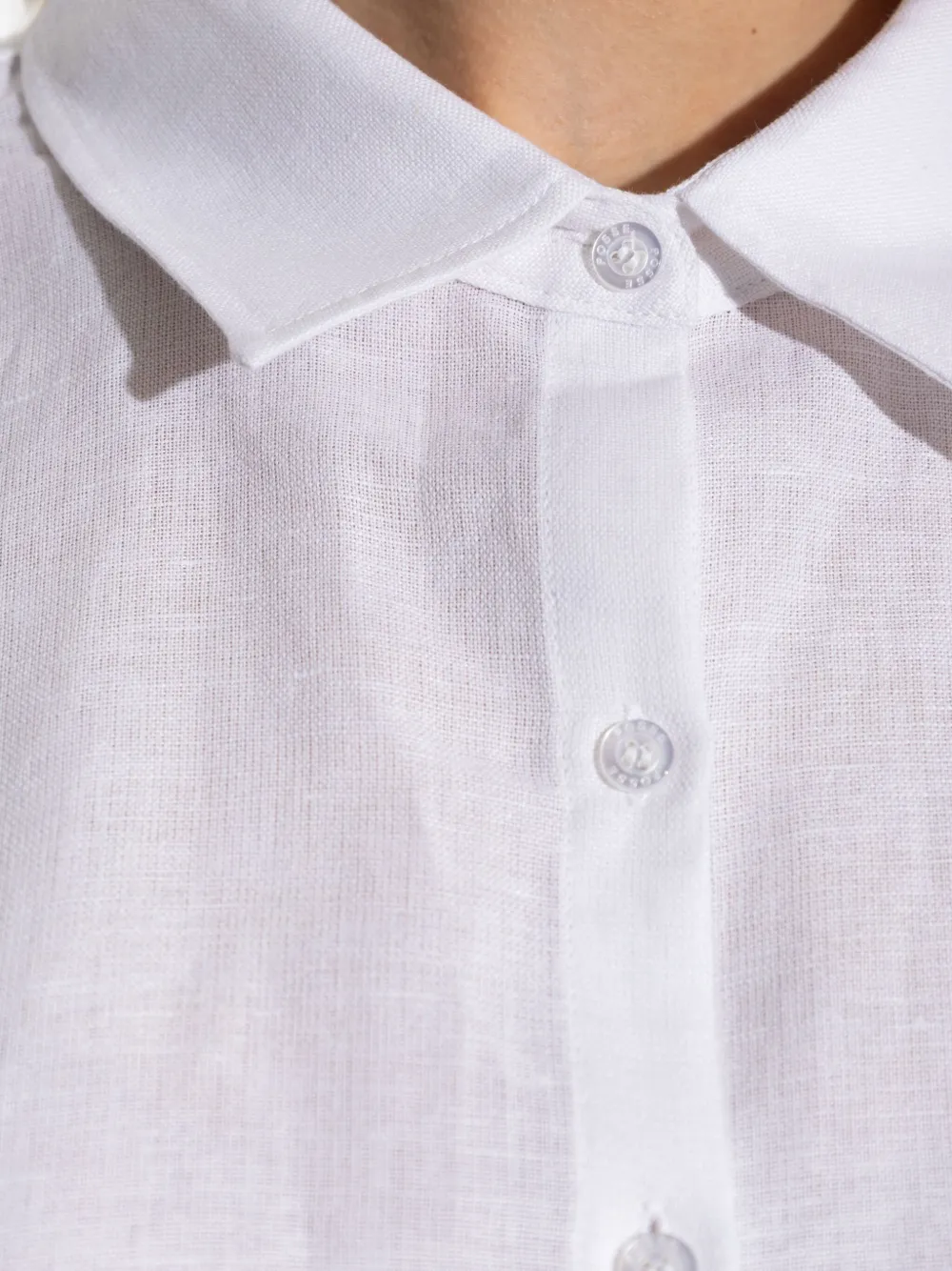 Posse Button-down blouse Wit