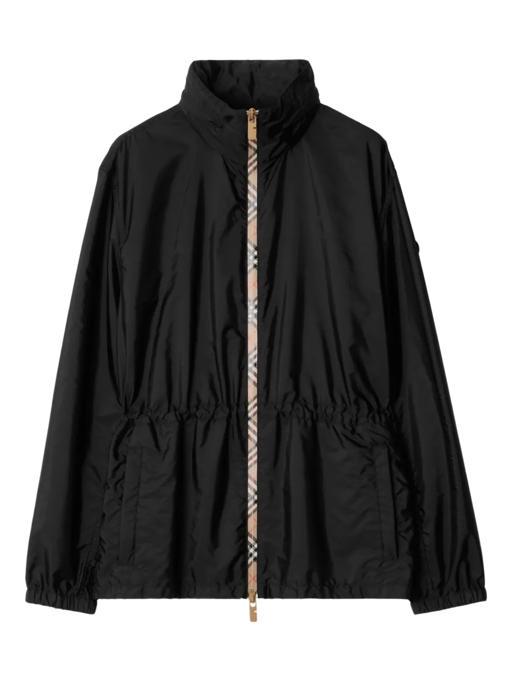Burberry Jack met logopatch Zwart
