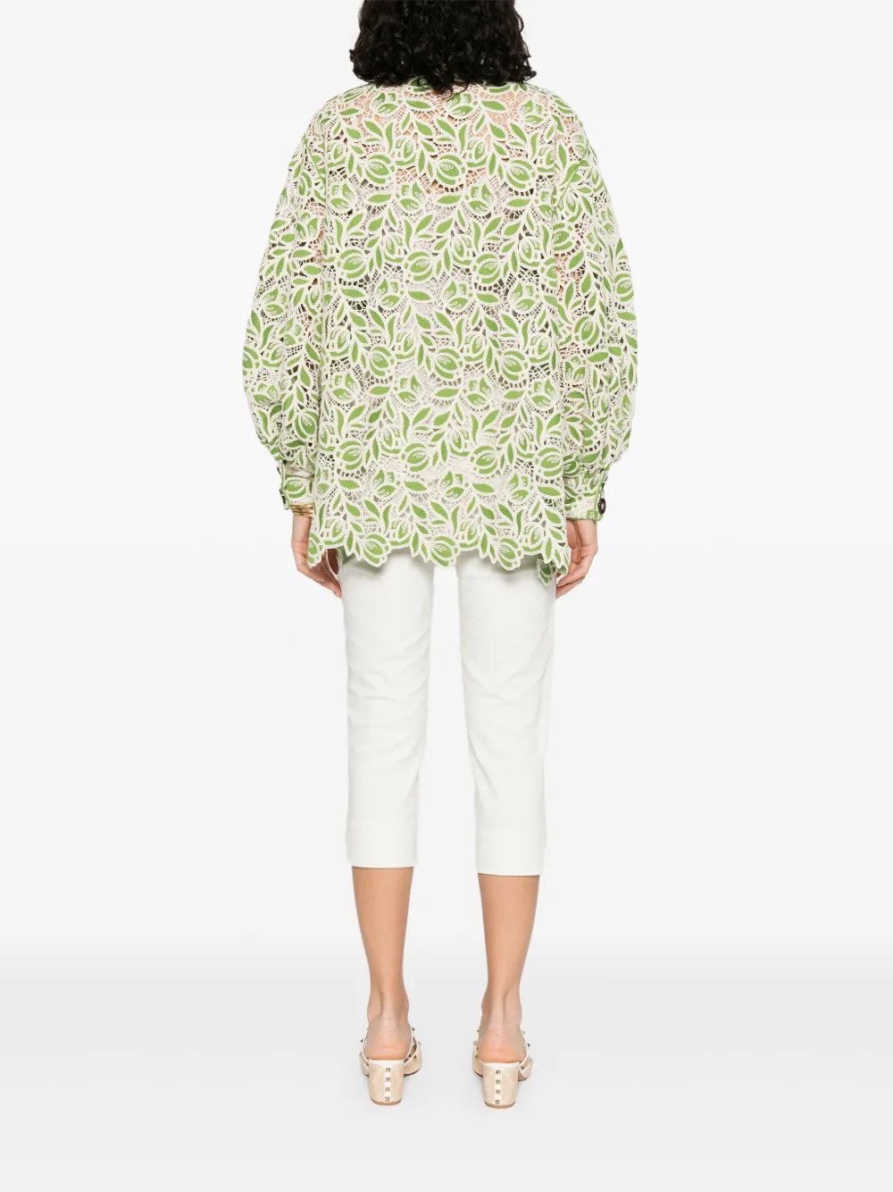 Luisa Spagnoli Crochet Blouse