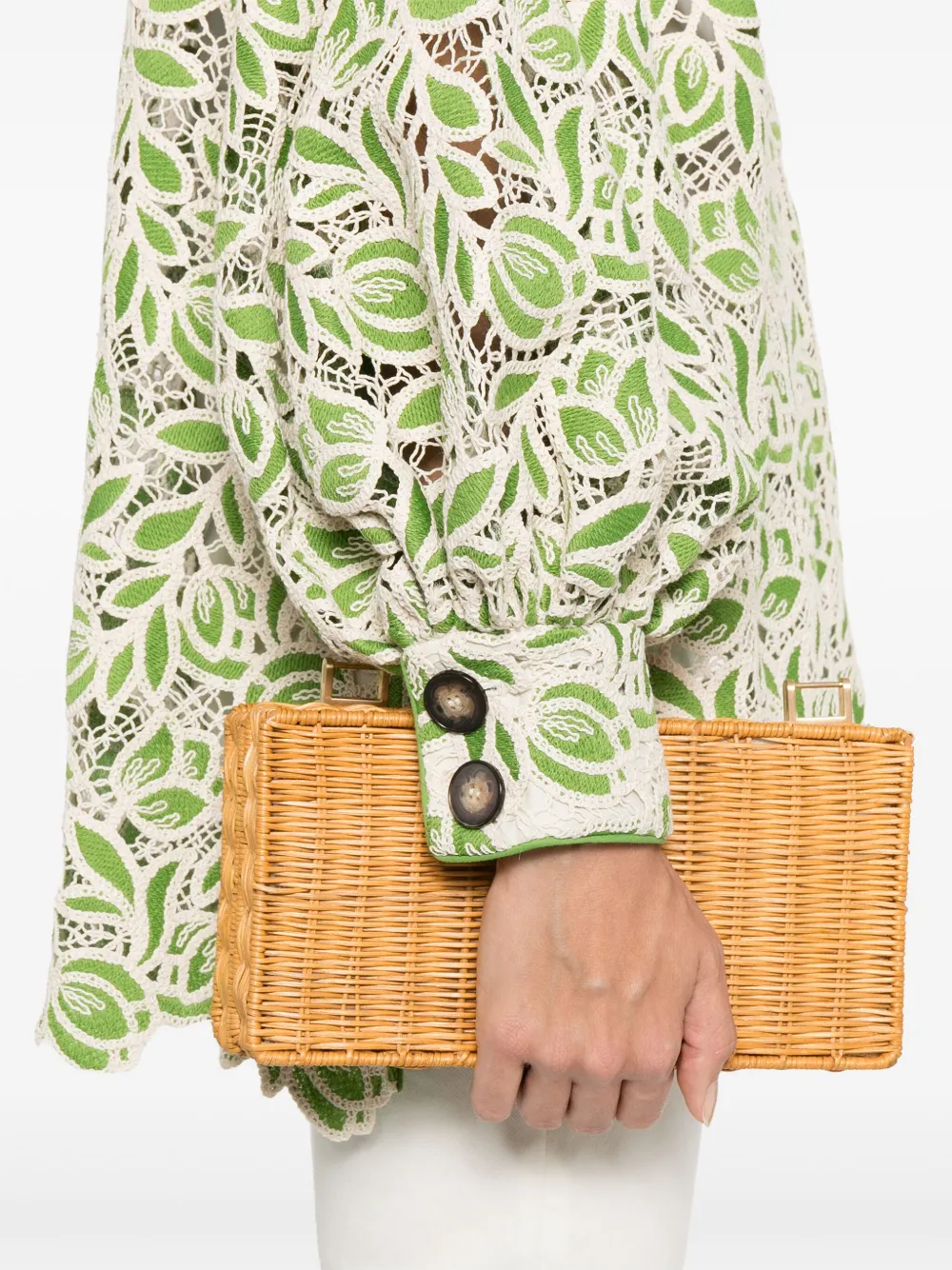 Luisa Spagnoli Crochet Blouse