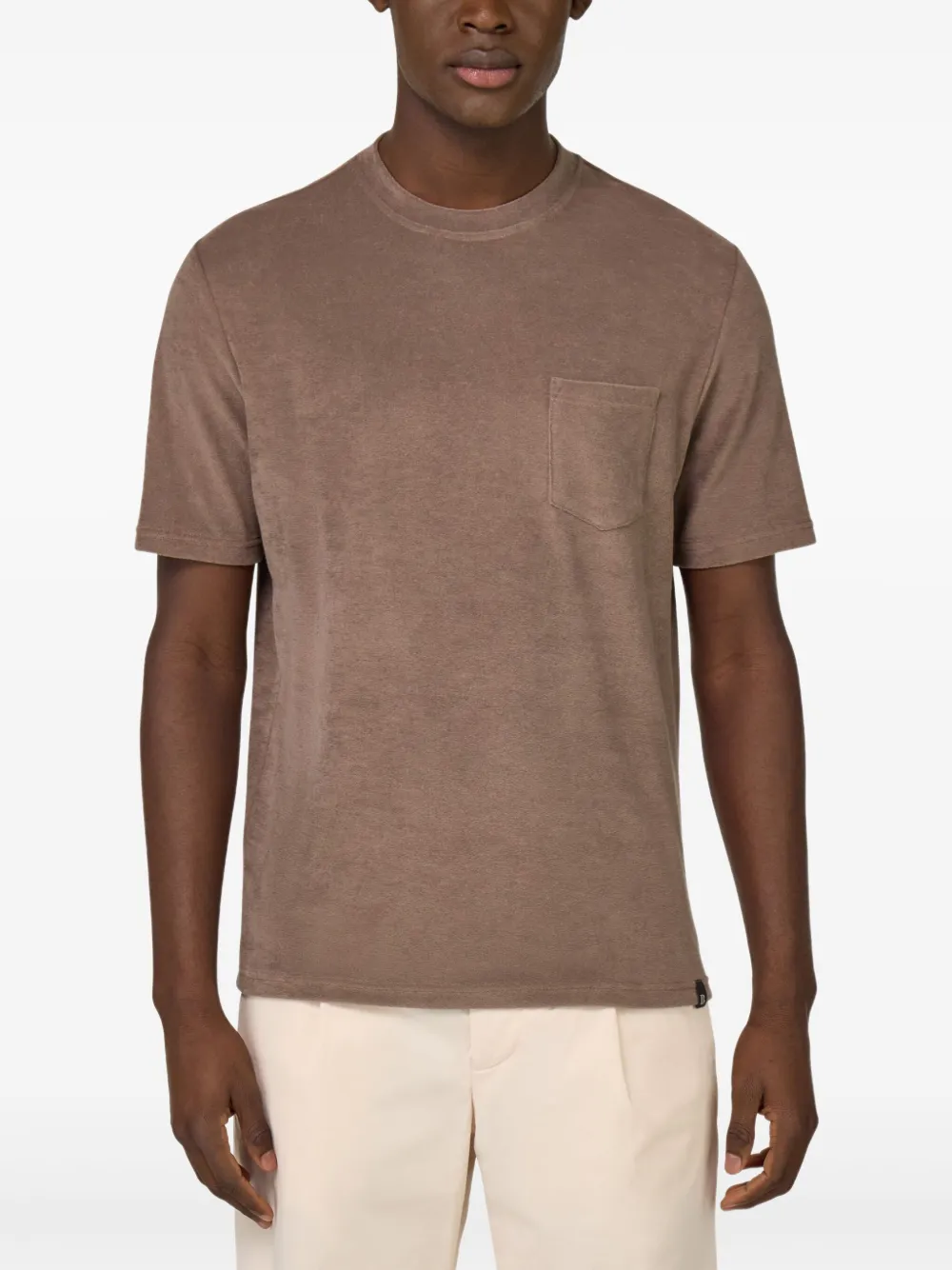 Boggi Milano Jersey T-shirt Beige