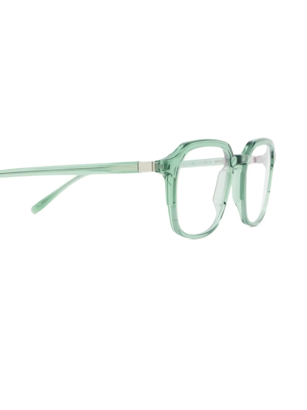 Mykita Bril met vierkant montuur Groen