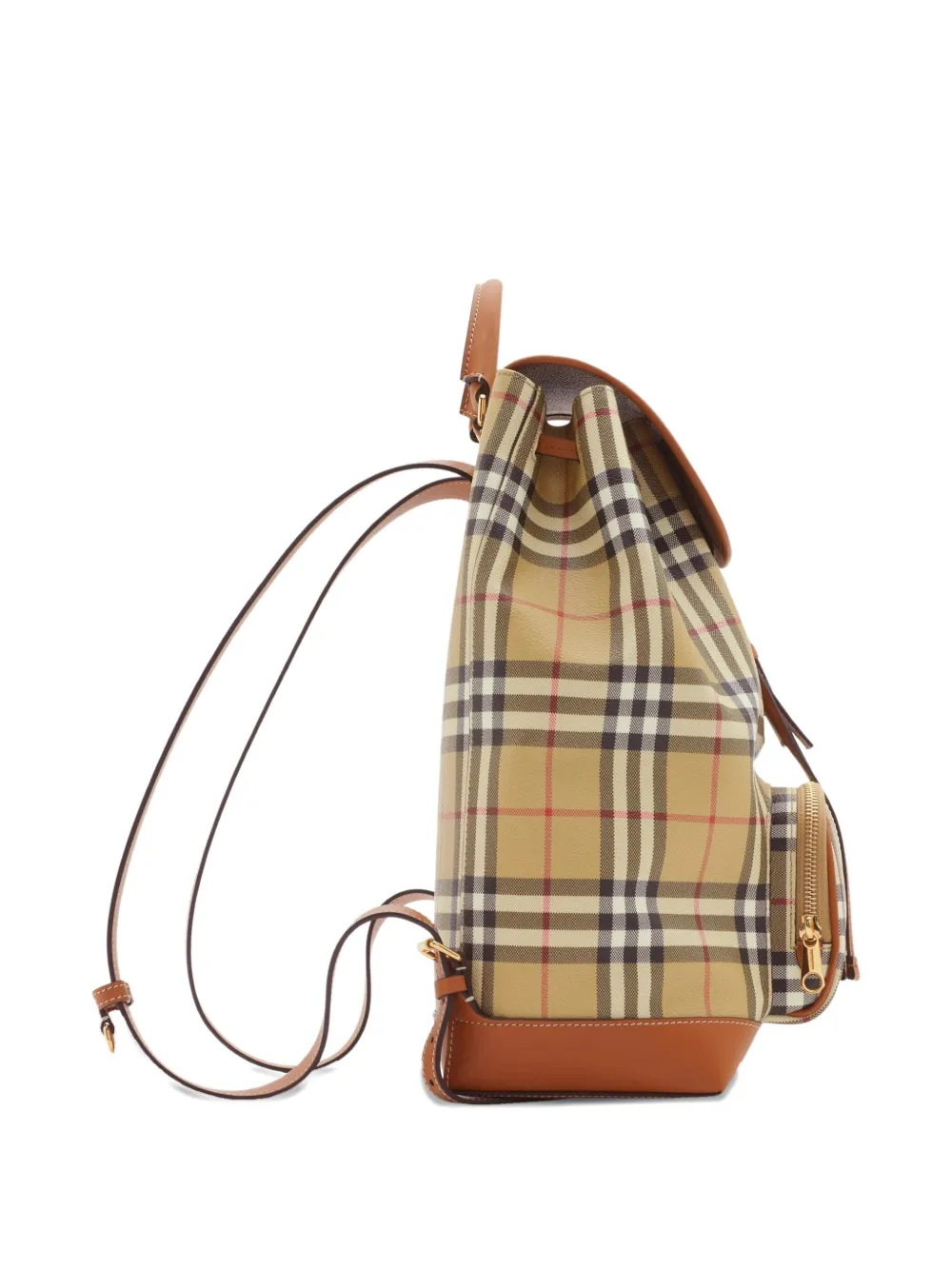 Burberry Geruite rugzak Beige