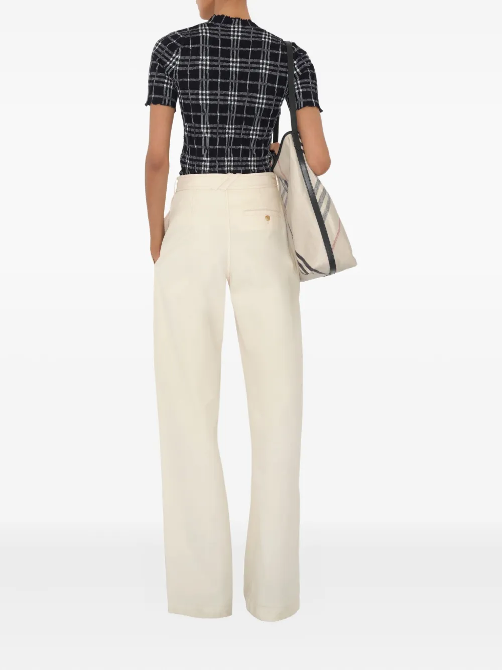 Burberry Gebreide top Blauw
