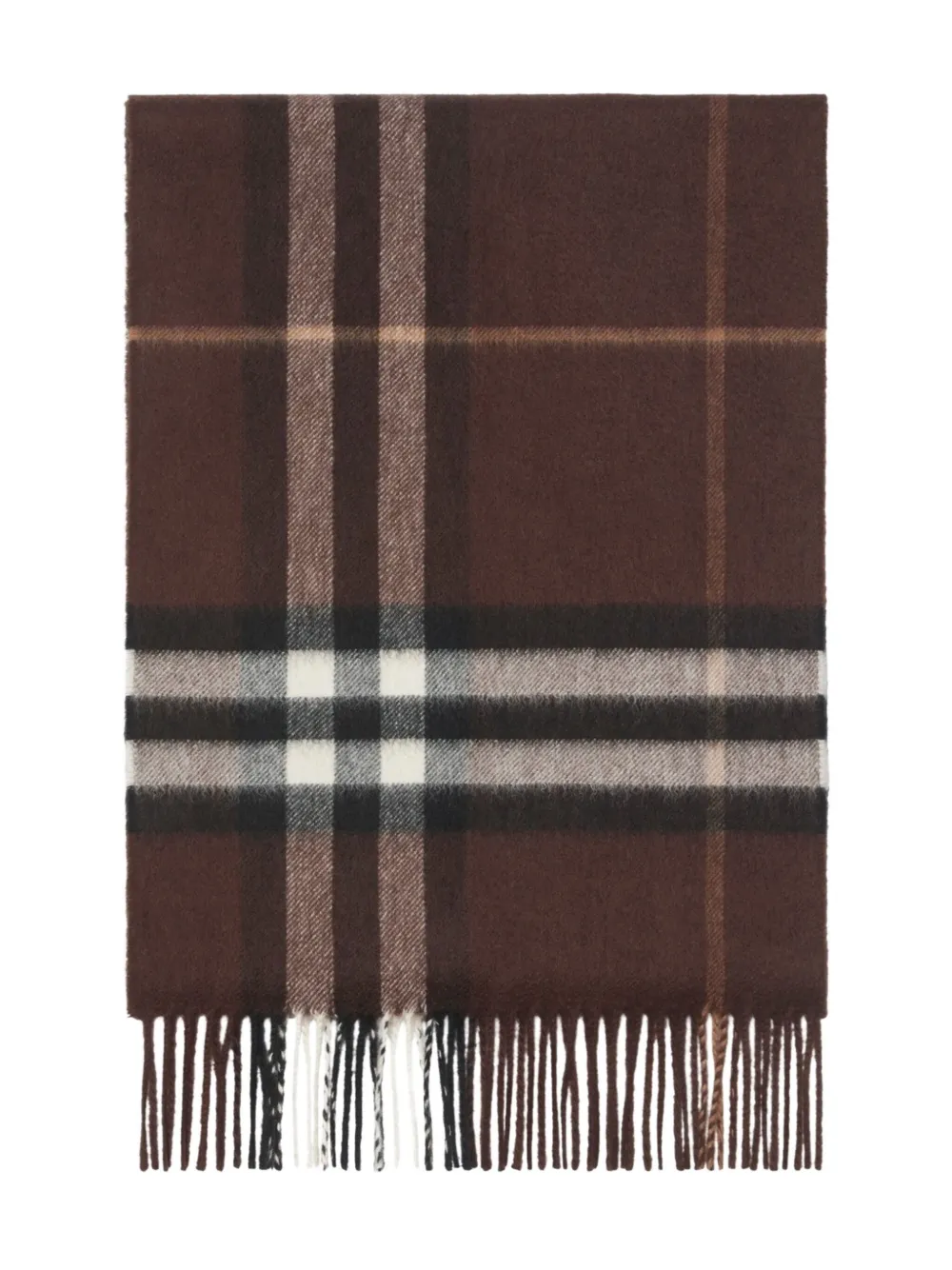 Burberry checked cashmere scarf | Men | Image 2