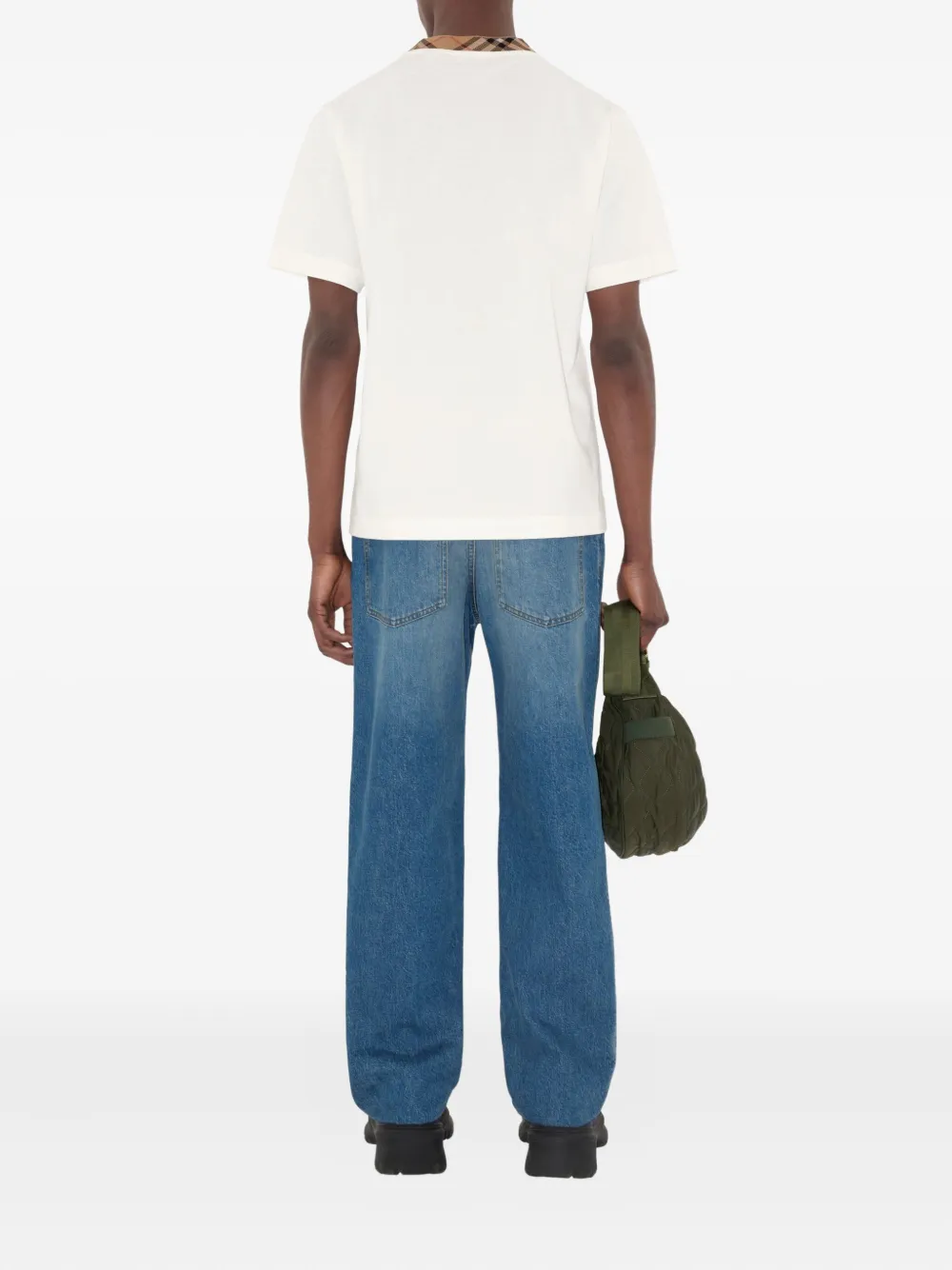 Burberry Ruimvallende jeans Blauw