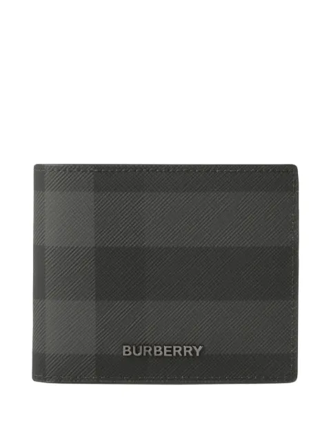 Burberry cartera con motivo de cuadros